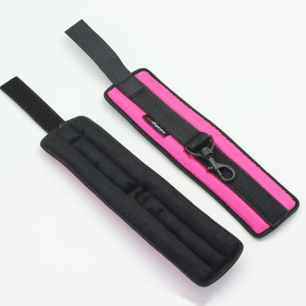 Satin Ankle Cuffs Bedroom Sex Restraints Bondage Bdsm Toys Kink