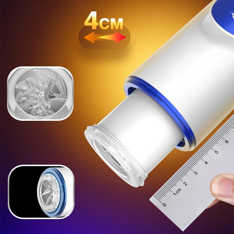 Oral Sex Machine Automatic Pussy Cup Sucking Heating Male Masturbator