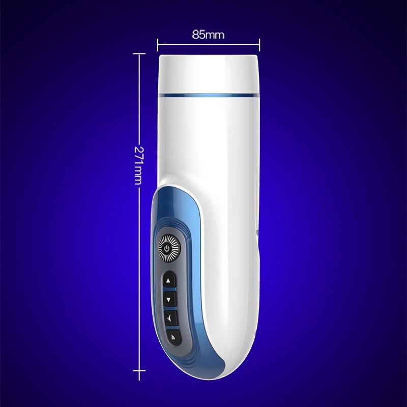Oral Sex Machine Automatic Pussy Cup Sucking Heating Male Masturbator