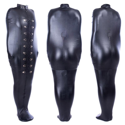 Black Mummification Bdsm Restraints Sleeping Body Bag Sack Straitjacket