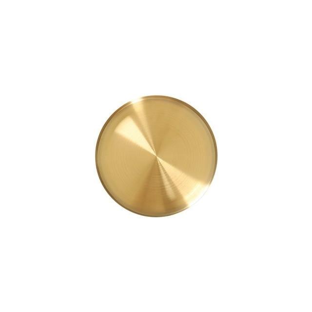 Stainless Steel Golden Tray Storage Decor
