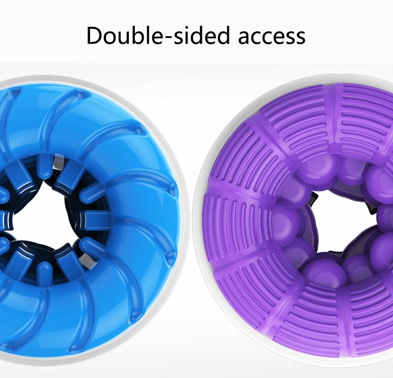 Purple Green Blue Silicone Masturbator Penis Stroker Sleeve Masturbation