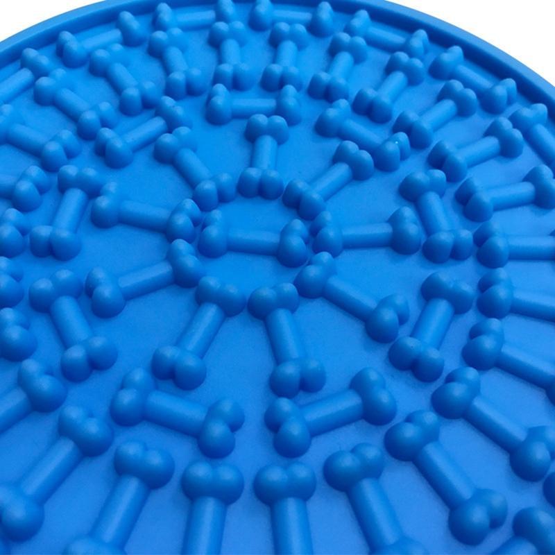 Bath Buddy Dog Toy Treat Plate Feeding Lick Mat