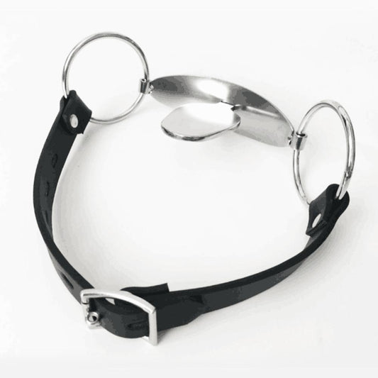 Bdsm Full Steel Tongue Bondage Restraint Mouth Plug Gag