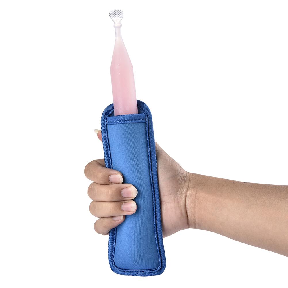 10Pcs / Set Reusable Iceblock Holders Popsicle Bags Sleeves