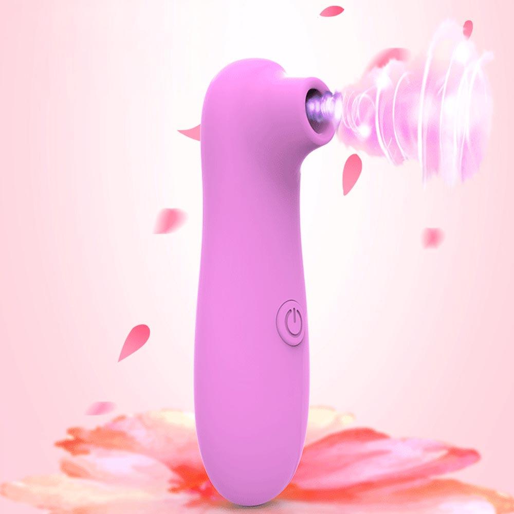 Clit Vibrator Oral Sex Suction Breast Massager Nipple Sucking