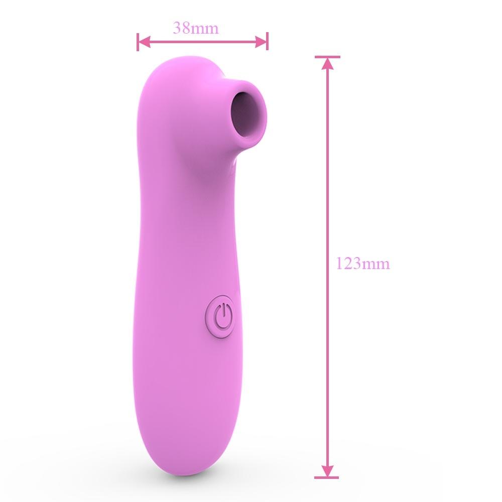 Clit Vibrator Oral Sex Suction Breast Massager Nipple Sucking
