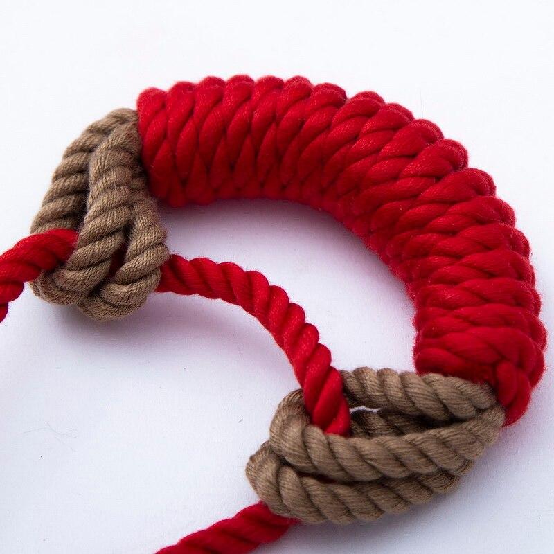 Shibari Rope Bit Gag Handmade Bondage Restraints Bdsm