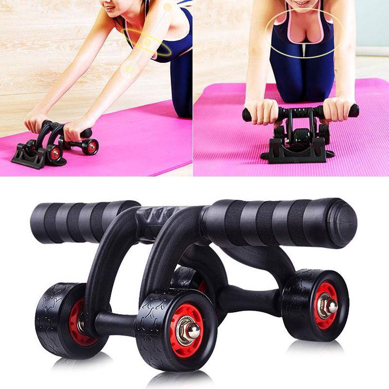 Ab Roller Abdominal Muscle Workout Wheels Gym Equipment