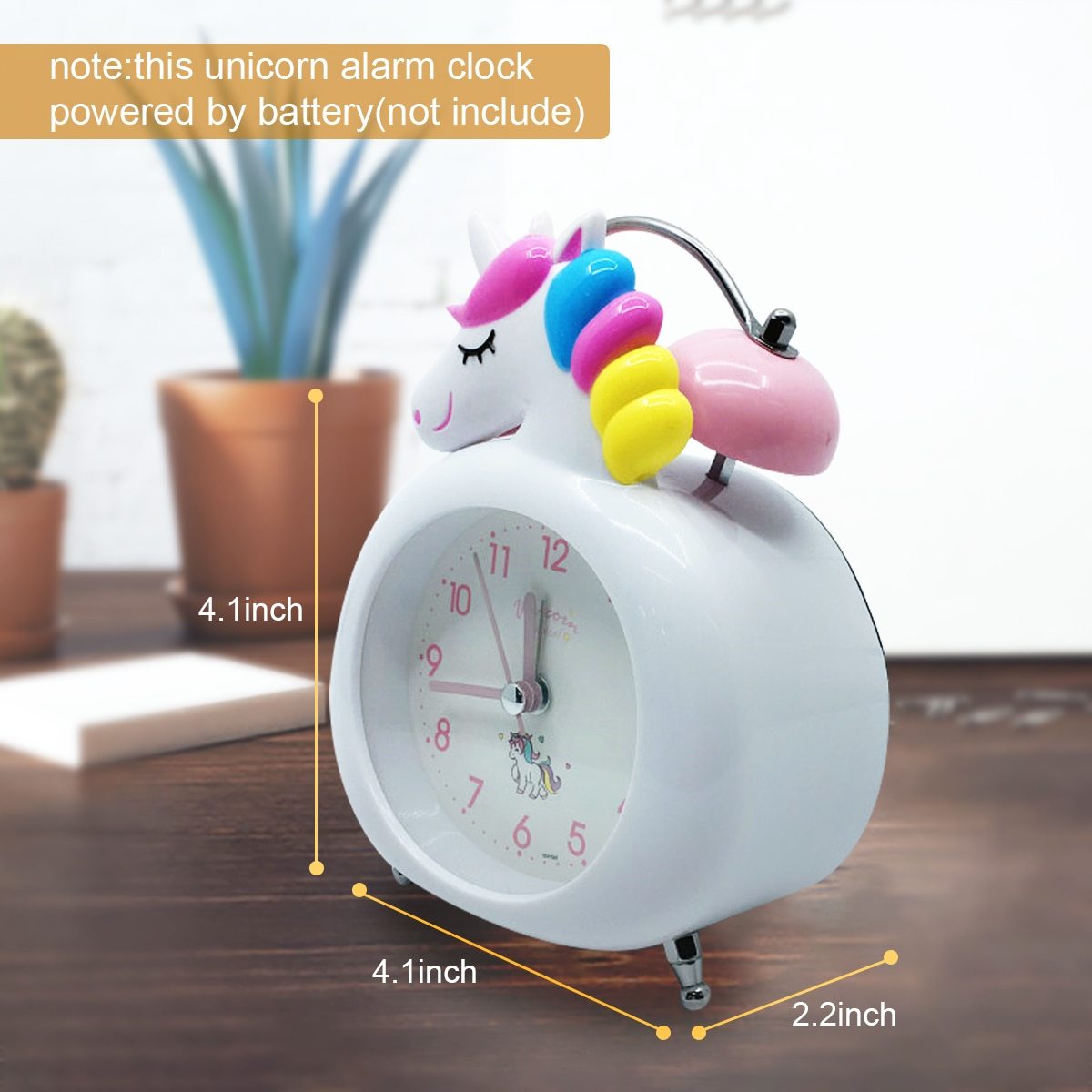 Cute Cartoon Alarm Clock Bedroom Accessories