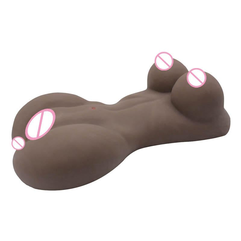 Realistic Half Body Silicone Sex For Men Anal Vagina Big Breasts Love Doll