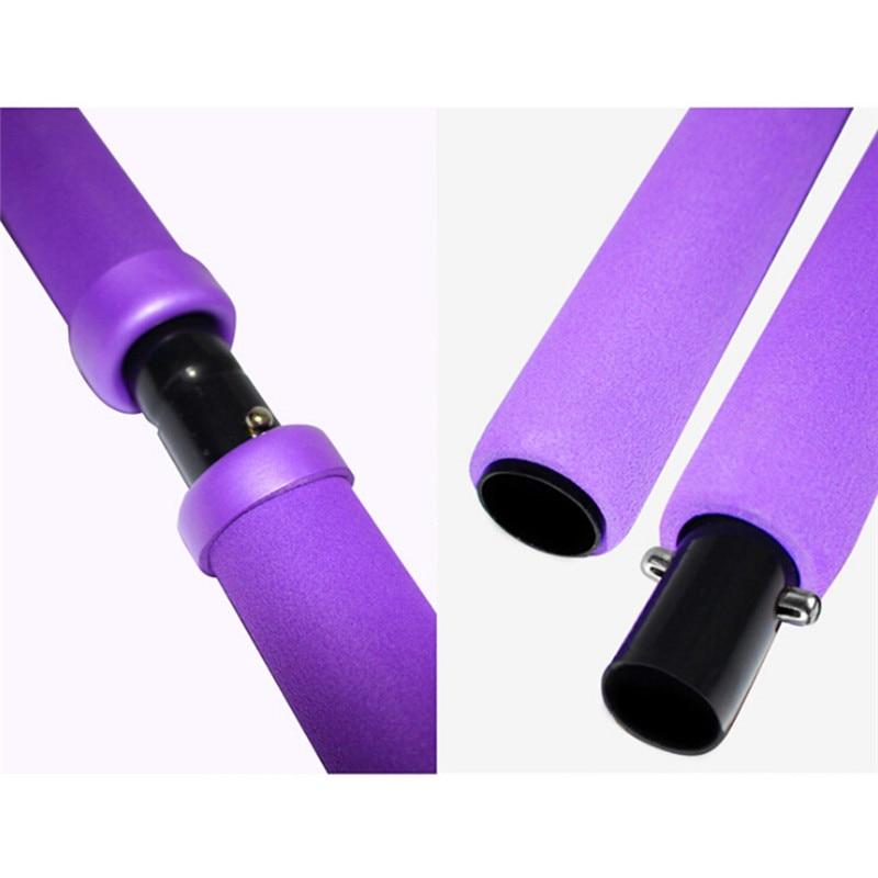 Pilates Stretch Rope Gym Stick Yoga Exercise Bar Trainer Fitness