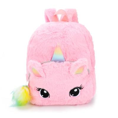 Fluffy Plush Backpack Ddlg Littles Stuffies Bag