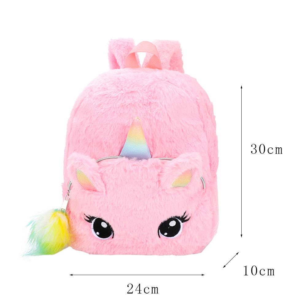Fluffy Plush Backpack Ddlg Littles Stuffies Bag