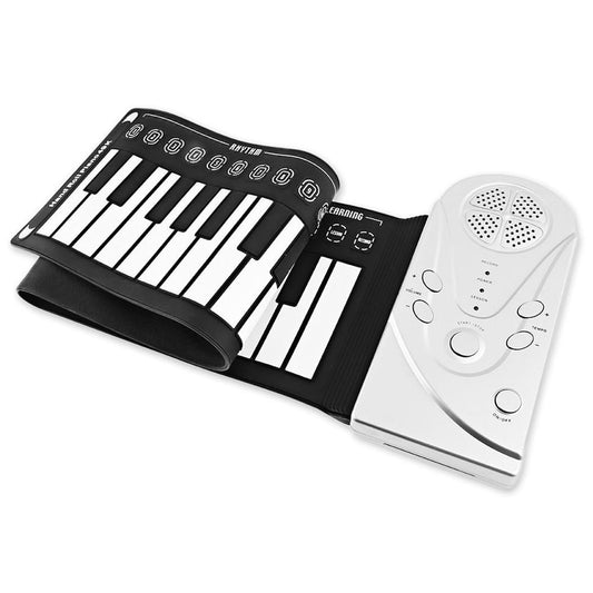 Flexible 49 Keys Roll Up Piano Folding Electronic Keyboard