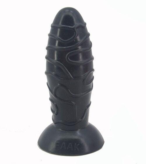 Faak 17Cm Silicone Butt Plug Anal Dildo Dong Thick Flesh