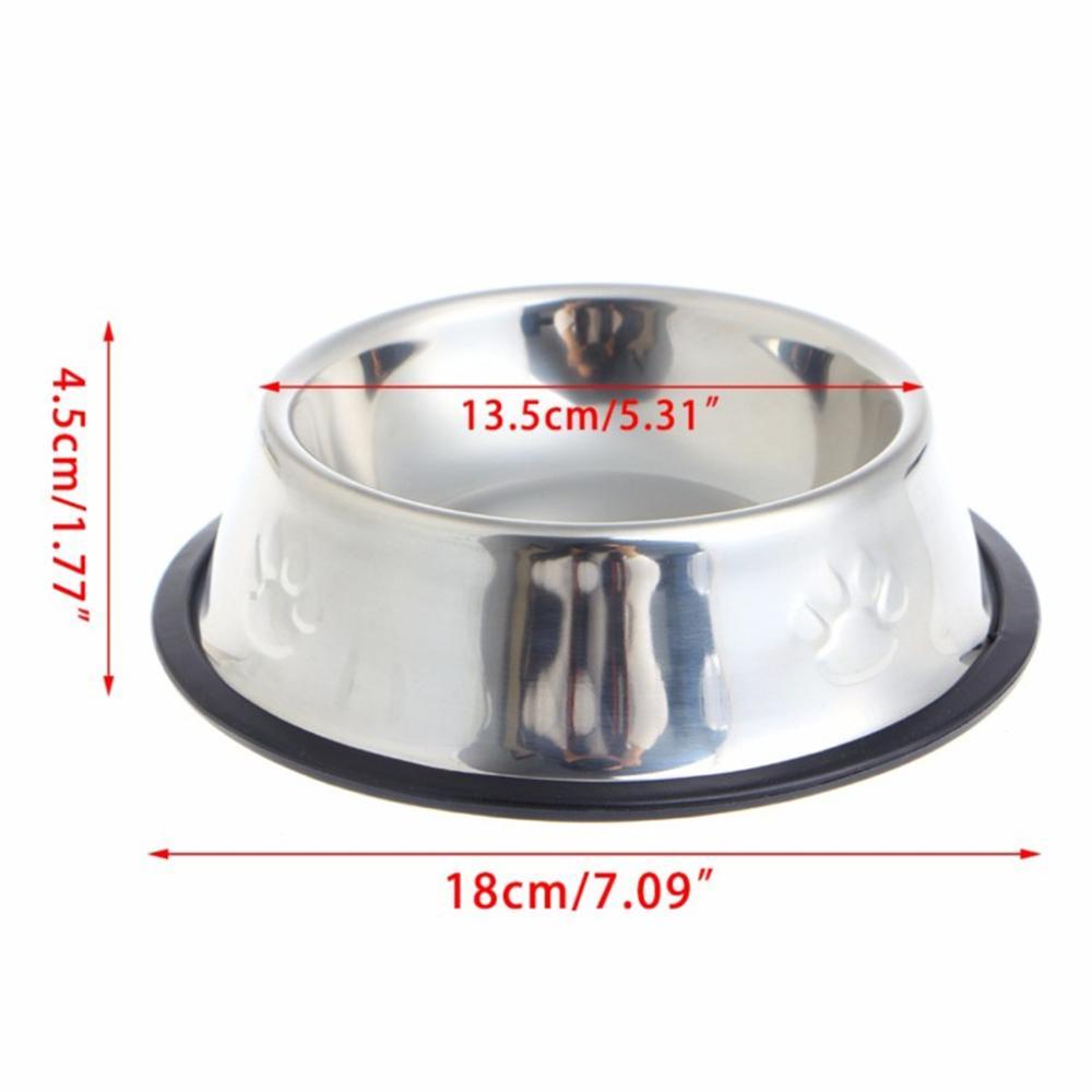 Stainless Steel Dog Bowls Pet Feeding Equipment