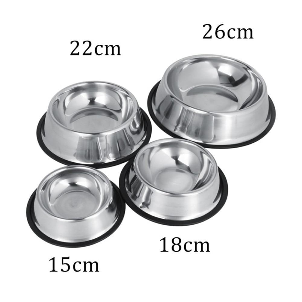 Stainless Steel Dog Bowls Pet Feeding Equipment