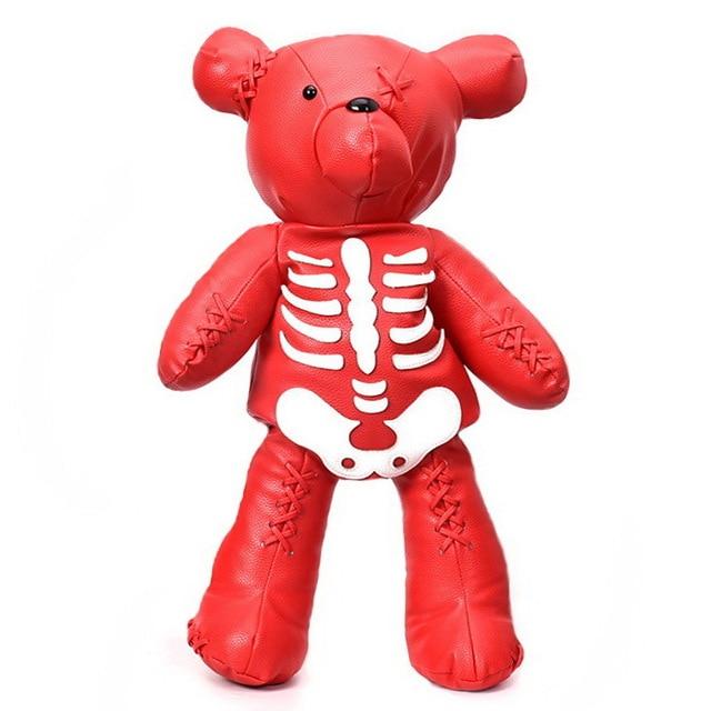 1 Sets of Hod Health & Home Punk Goth Skeleton Bear Backpack | Accessories For Women