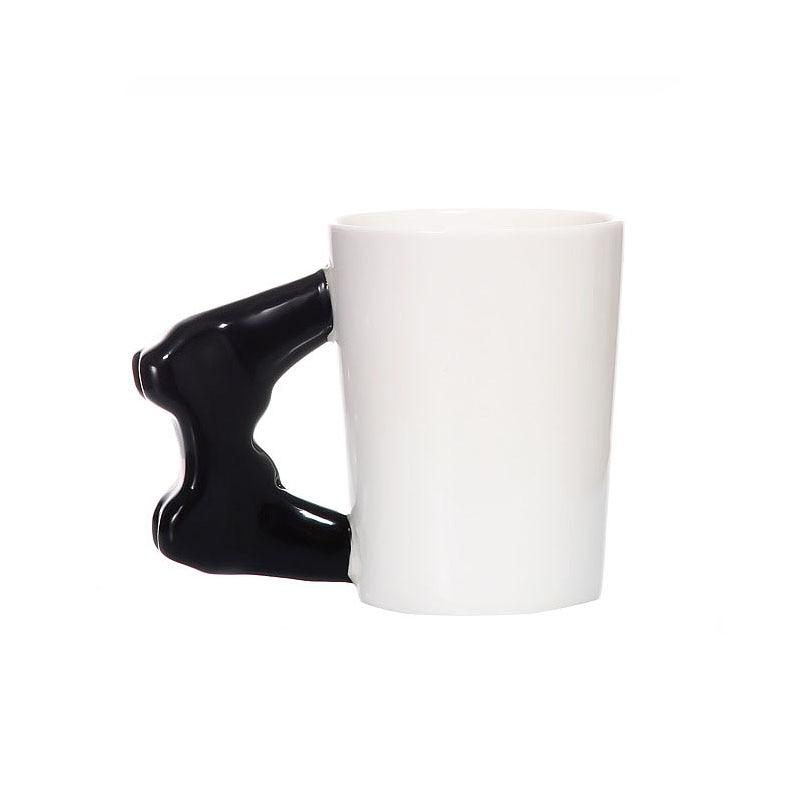3D Game Controller Over Coffee Mug Gamer Novelty Gift