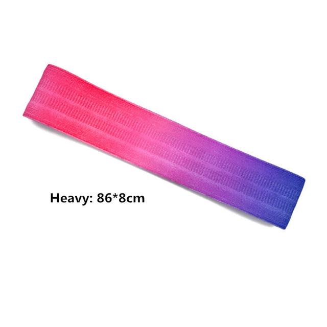Fabric Resistance Booty Bands 3 Set Hip Workout Squats Exercise Guide Bag Fitness
