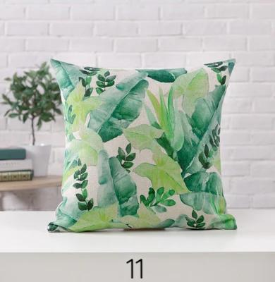 Plant Cushion Covers Coastal Decor