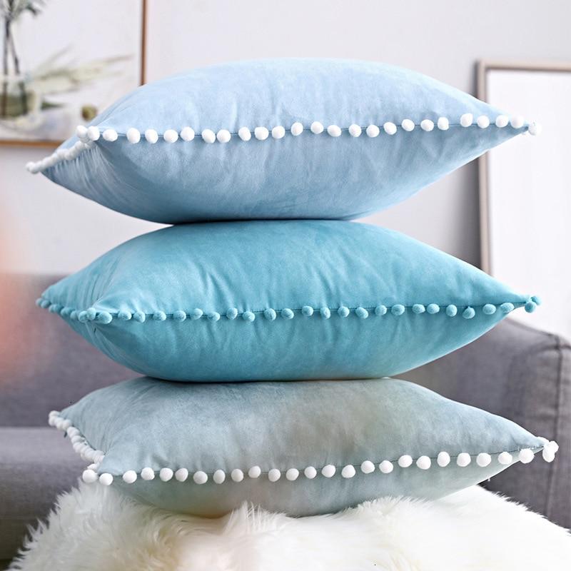 Boho Suede Pom Cushion Covers