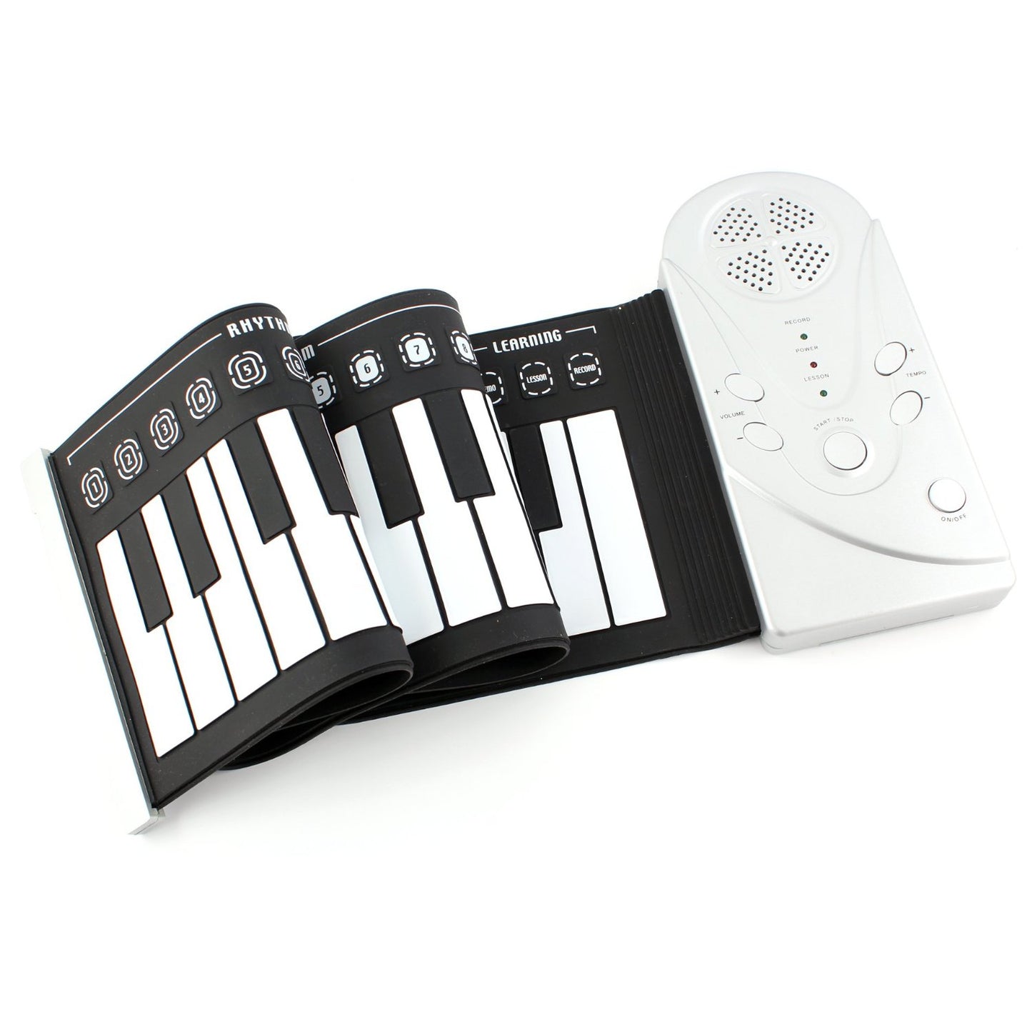 Flexible 49 Keys Roll Up Piano Folding Electronic Keyboard