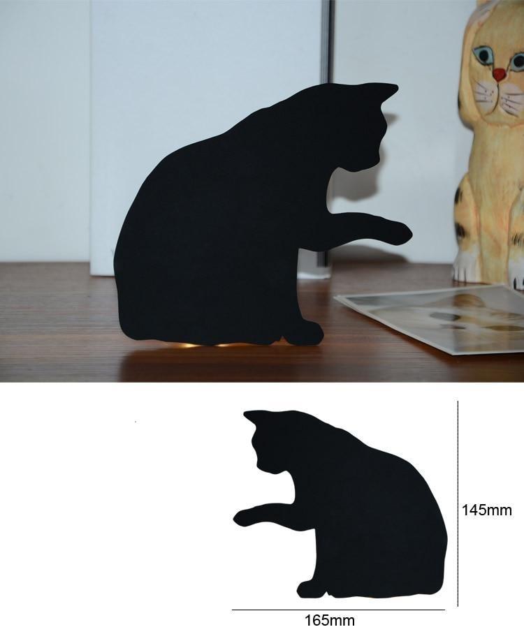 Cute Cat Wall Led Motion Sensor Lamp Smart Night Light