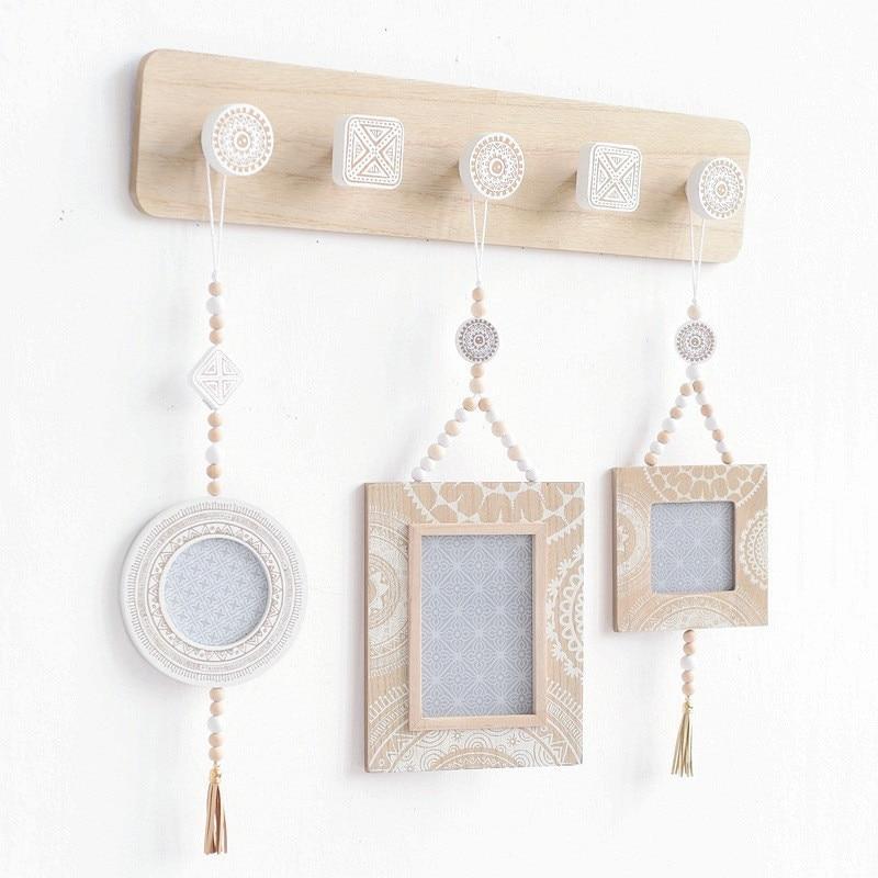 Wall Hanging Boho Hooks Minimalist Stylish Decor