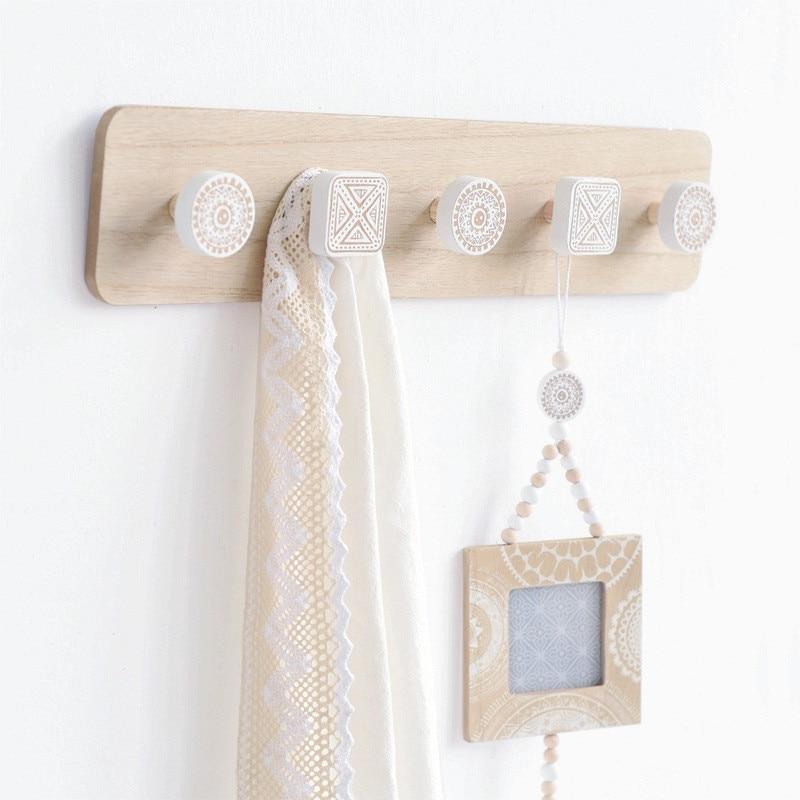 Wall Hanging Boho Hooks Minimalist Stylish Decor