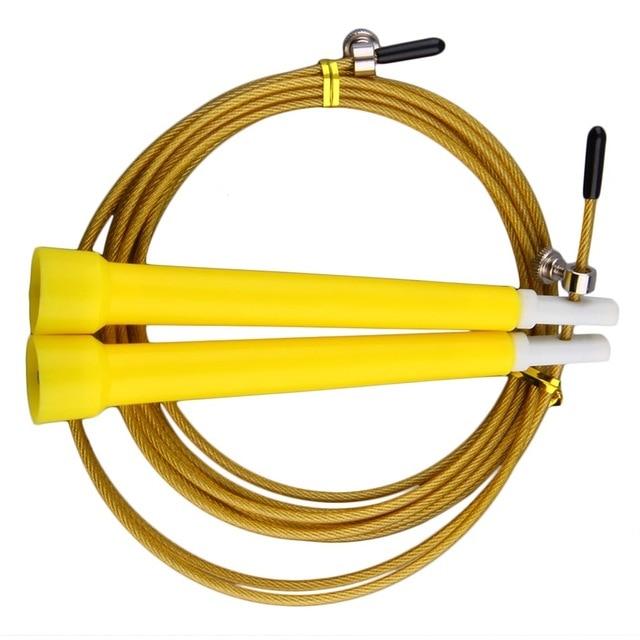 3 Metre Steel Skipping Ropes Jump Cardio Exercise Fitness Gym Crossfit