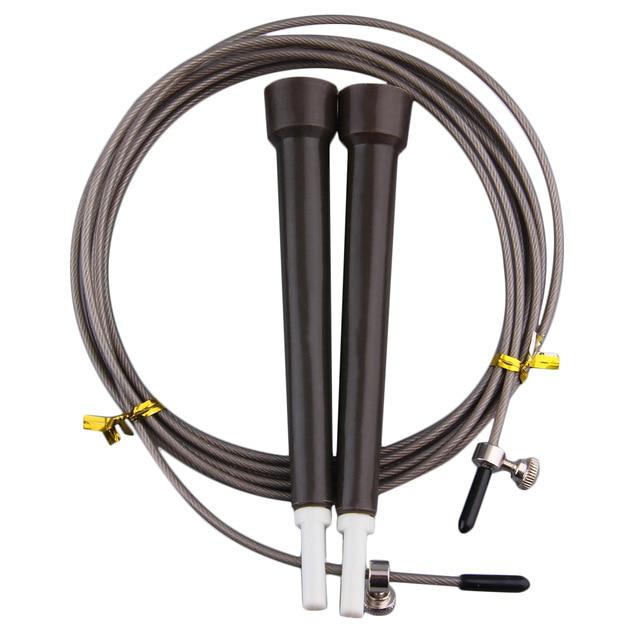 3 Metre Steel Skipping Ropes Jump Cardio Exercise Fitness Gym Crossfit
