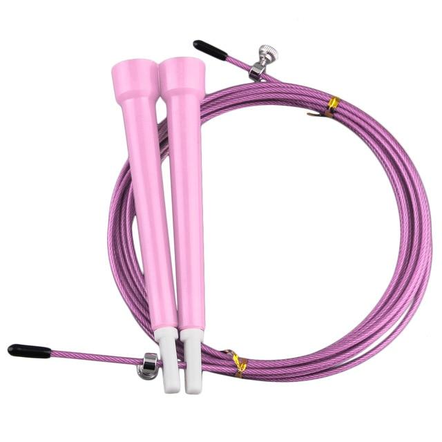 3 Metre Steel Skipping Ropes Jump Cardio Exercise Fitness Gym Crossfit