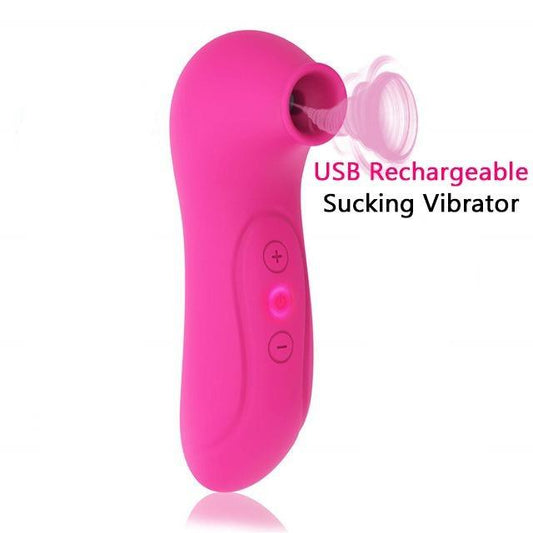 Clitoral Sucking Vibrator 10 Intensities Waterproof Rechargeable