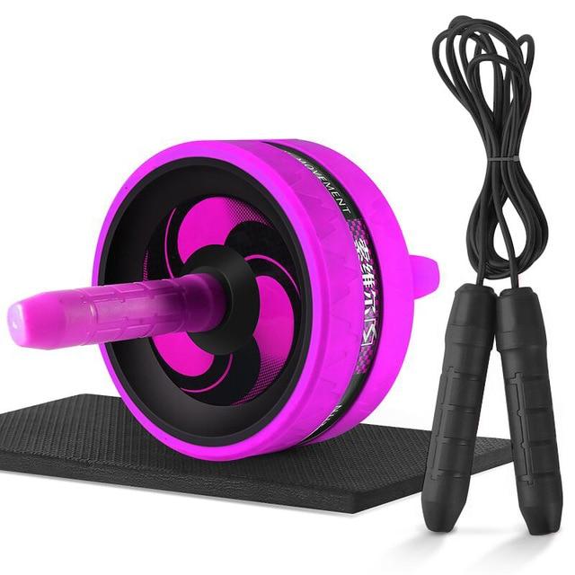 Ab Wheel Roller Skipping Rope Exercise Fitness Exquipment