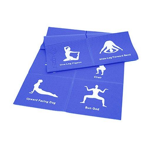 11 Styles Foldable Yoga Mat Non Slip Home Gym Exercise Fitness Workout