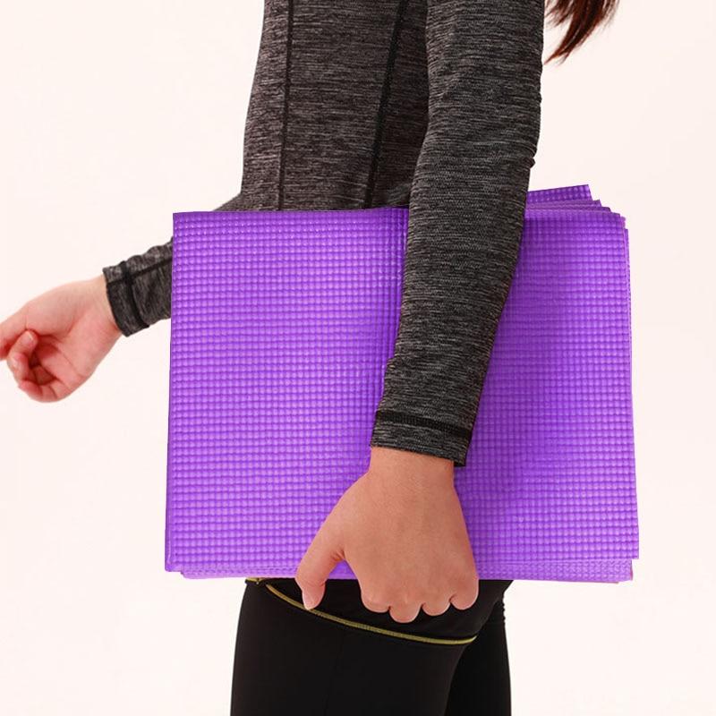 11 Styles Foldable Yoga Mat Non Slip Home Gym Exercise Fitness Workout