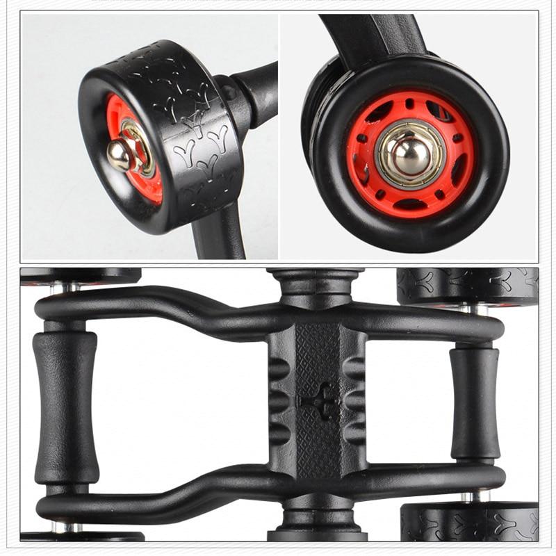 Ab Roller Abdominal Muscle Workout Wheels Gym Equipment