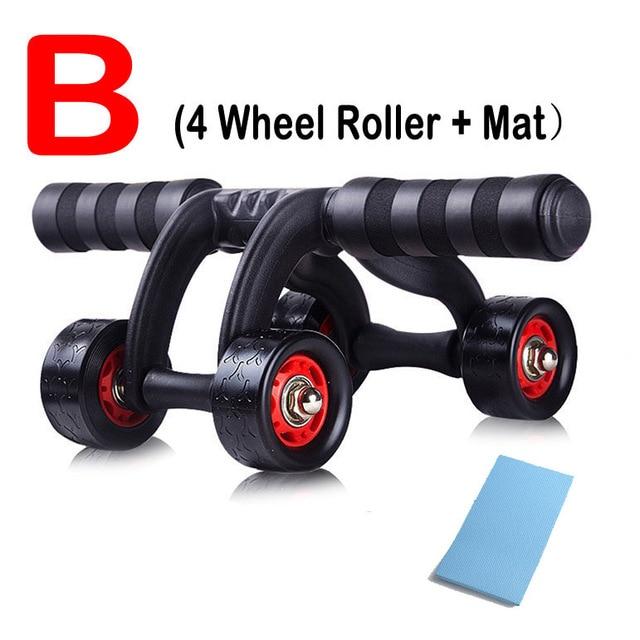 Ab Roller Abdominal Muscle Workout Wheels Gym Equipment