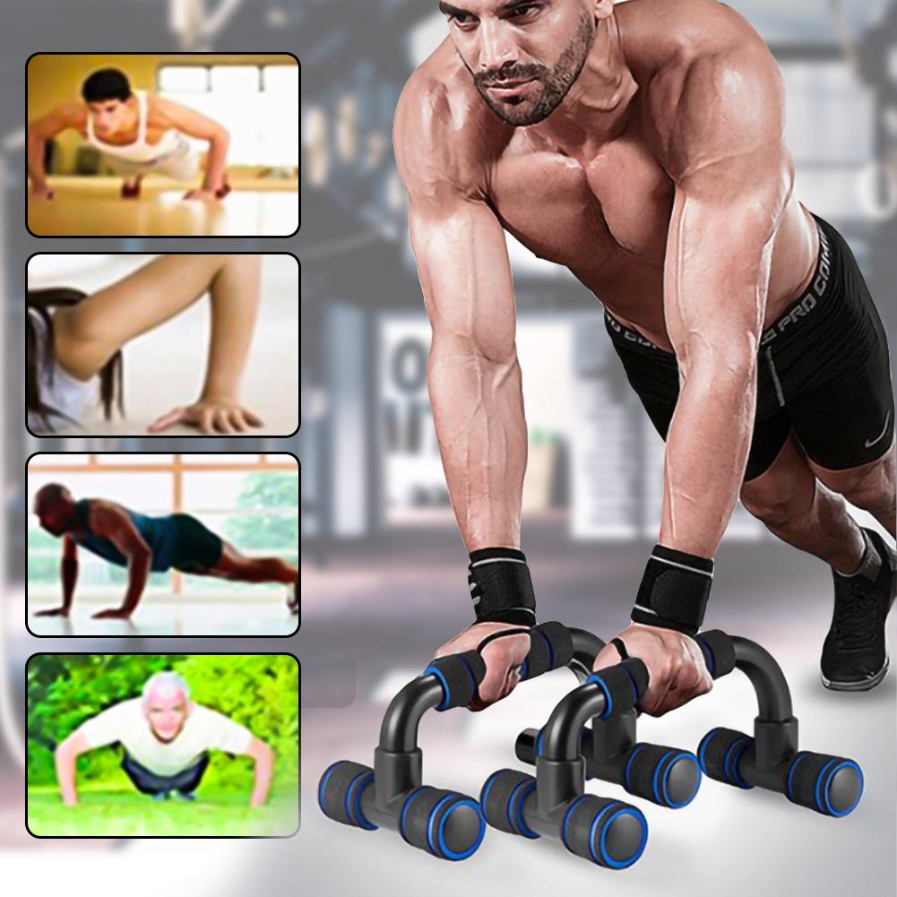 Fitness Push Up Bar Grip Stands Strength Training Gym Workout Exercise Equipment