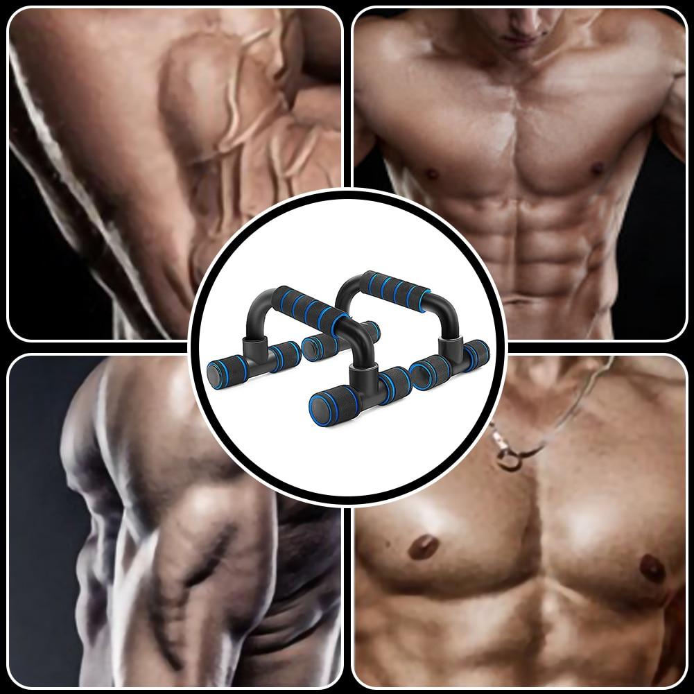 Fitness Push Up Bar Grip Stands Strength Training Gym Workout Exercise Equipment