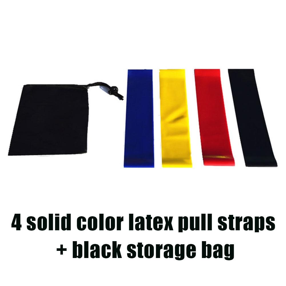 Fitness Kit Pilates Yoga Training Belt Resistance Bands Eva Blocks Gym Equipment