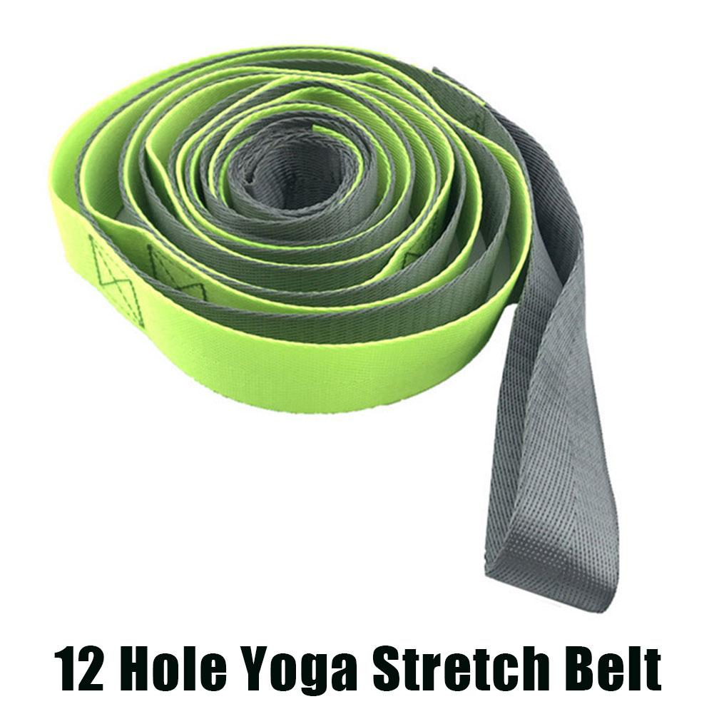Fitness Kit Pilates Yoga Training Belt Resistance Bands Eva Blocks Gym Equipment