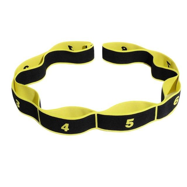 Yoga Stretching Multi Loop Strap Pilates Gym Flexibility Exercise Fitness Workout