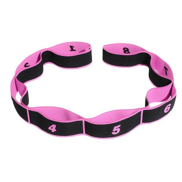 Yoga Stretching Multi Loop Strap Pilates Gym Flexibility Exercise Fitness Workout