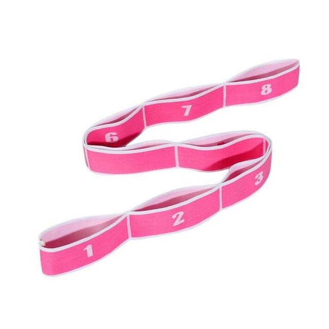 Yoga Stretching Multi Loop Strap Pilates Gym Flexibility Exercise Fitness Workout