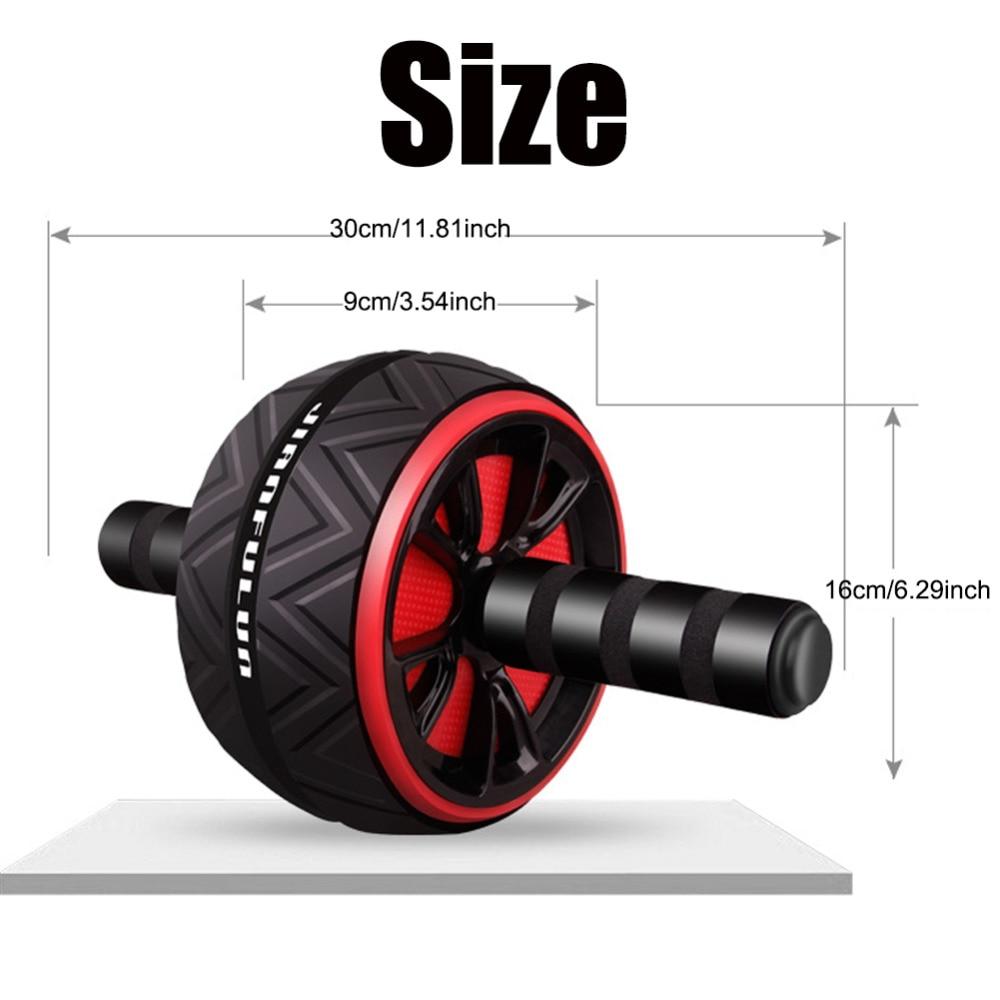 5 Colours Ab Wheel Waist Toning Core Workout Exercise Gym Fitness Equipment