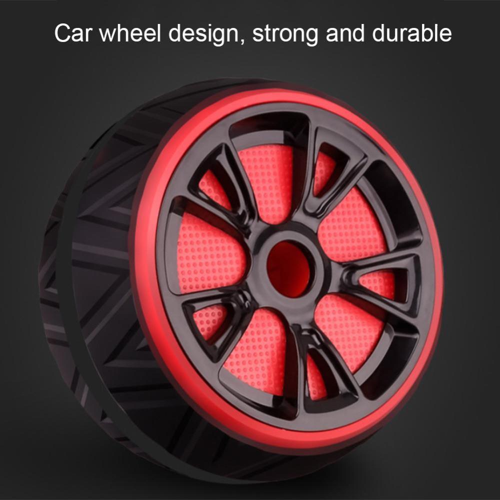 5 Colours Ab Wheel Waist Toning Core Workout Exercise Gym Fitness Equipment