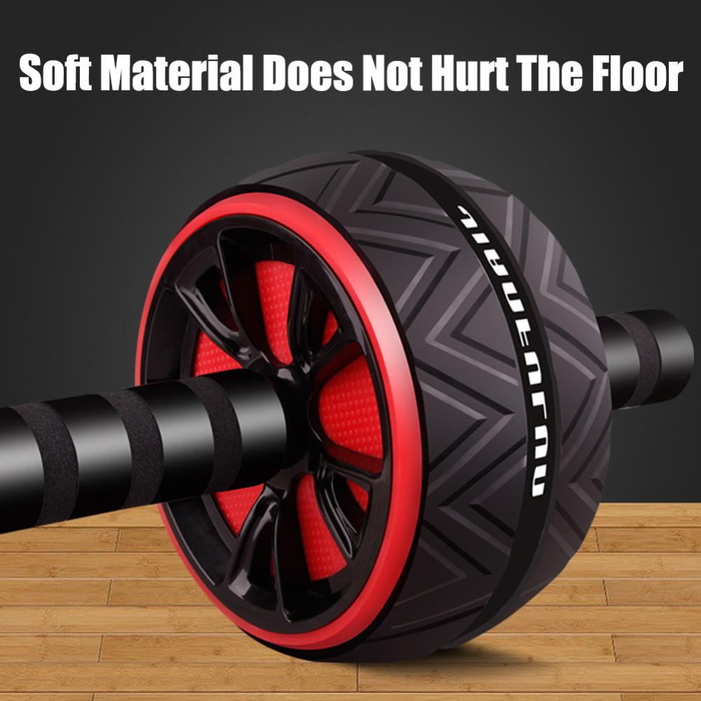 5 Colours Ab Wheel Waist Toning Core Workout Exercise Gym Fitness Equipment
